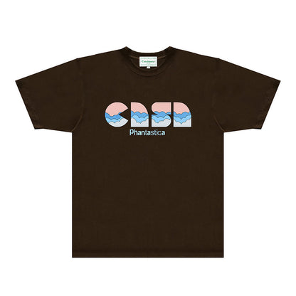 Casablanca T Shirts Fashion Print Street