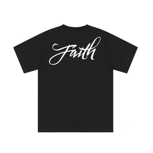 Vlone T Shirts Portrait Printing Short Sleeve T-shirt Men and Women Couple High Street Loose Hip Hop Large V Half Sleeve