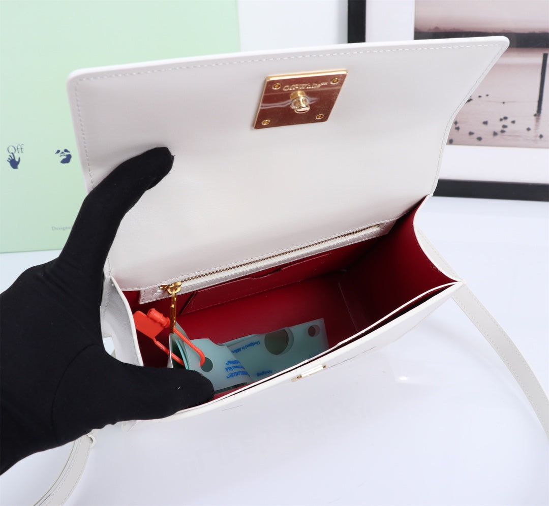 Off White Bag Casual Outdoor Convenient Tote Bag
