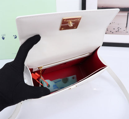 Off White Bag Casual Outdoor Convenient Tote Bag