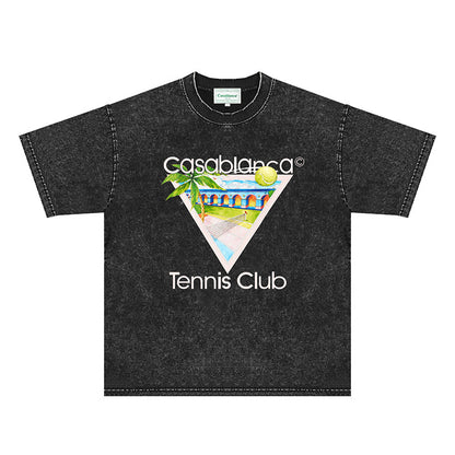 Casablanca Distressed T-Shirt