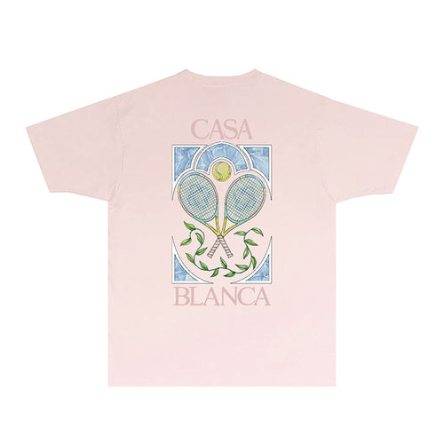 Casablanca T Shirts Fashion Print Street