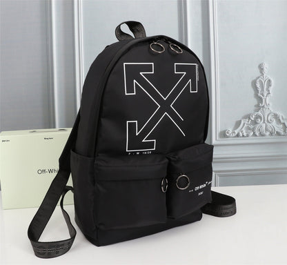 Off White Bag Casual Outdoor Convenient Tote Bag