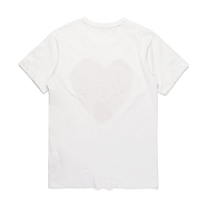 CDG Be Kind T Shirt Short-Sleeved T-shirt Cotton round Neck Men and Women