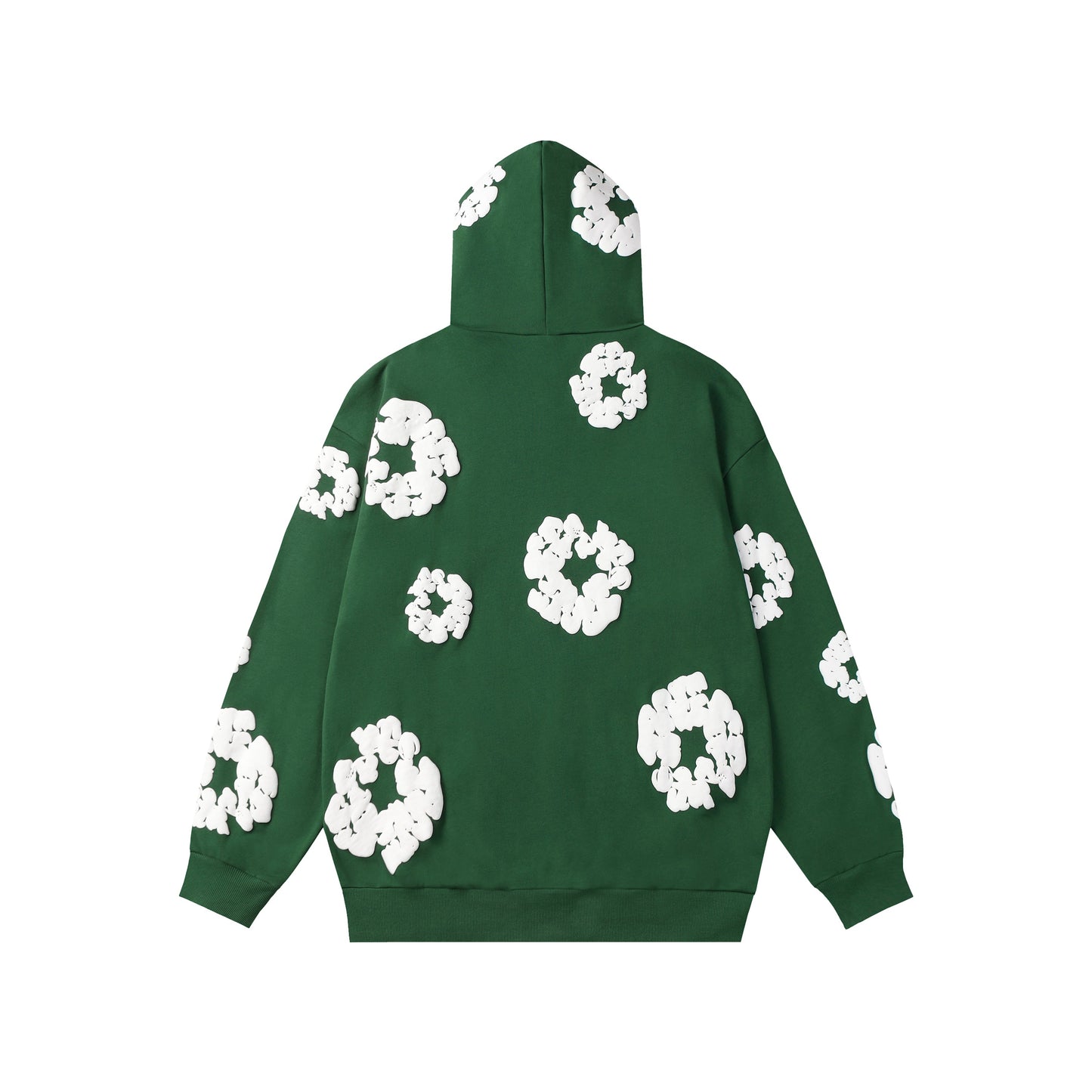 Denim Tears Cotton Wreath Green Hoodie