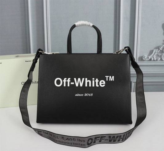 Off White Bag Casual Outdoor Convenient Tote Bag