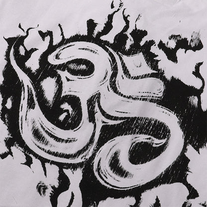 Hellstar T Shirts Retro abstract print