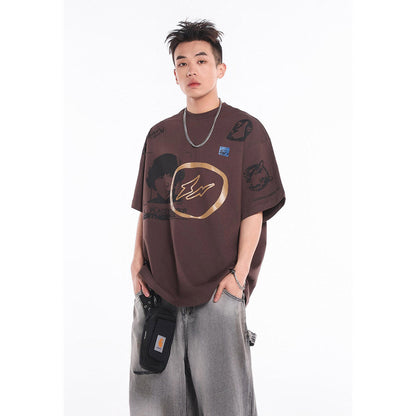 Unisex T-Shirts TRAVIS SCOTT CACTUS JACK Short Sleeve T-Shirt