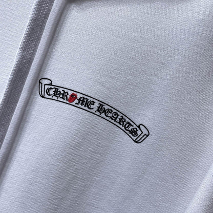 Chh Chrome Hearts Hoodie Autumn/Winter Letter Red Mouth Print Hooded Sweater