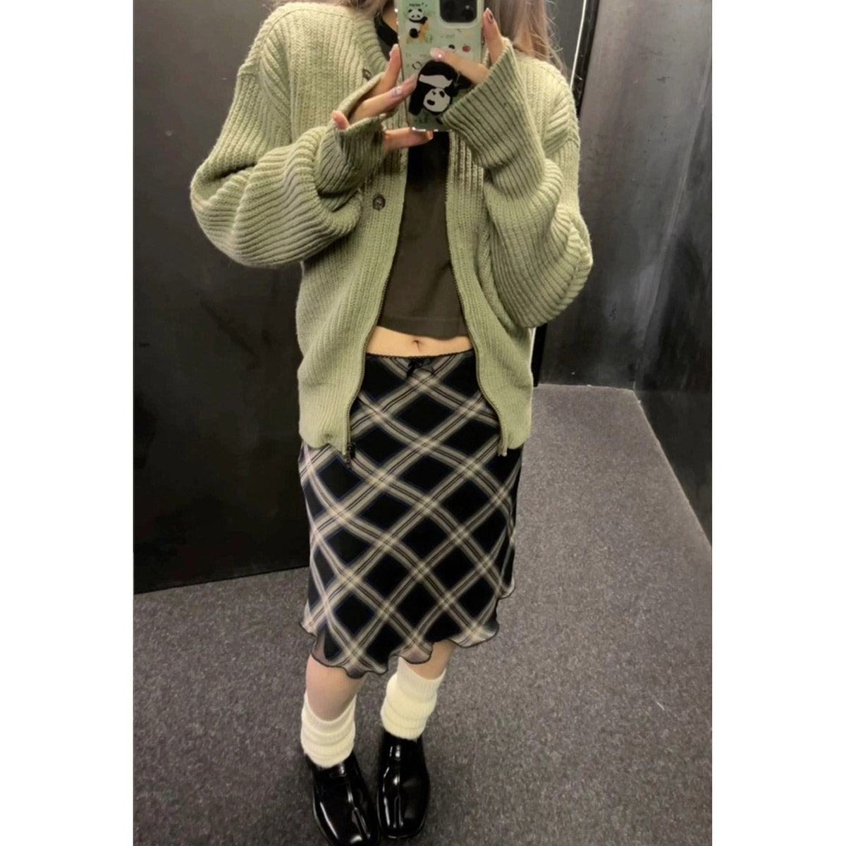 Unisex Sweater Our Legacy Casual Loose Cardigan Sweater