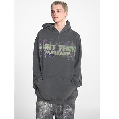Unisex Hoodies Saint Michael Vintage Loose Hooded Sweater