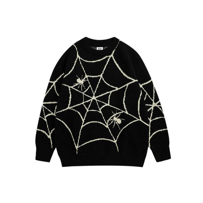Women Sweater Knitted Couple Idle Style Pullover Sweater