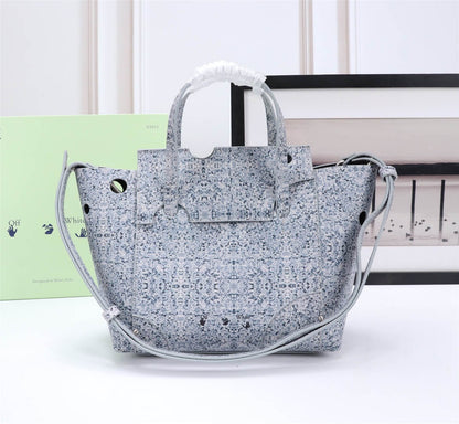 Off White Bag Casual Outdoor Convenient Tote Bag