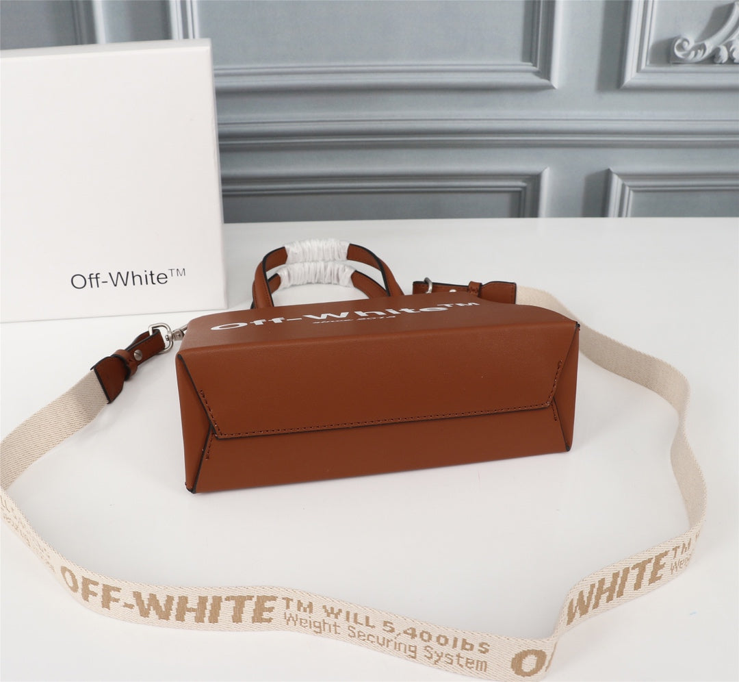 Off White Bag Casual Outdoor Convenient Tote Bag