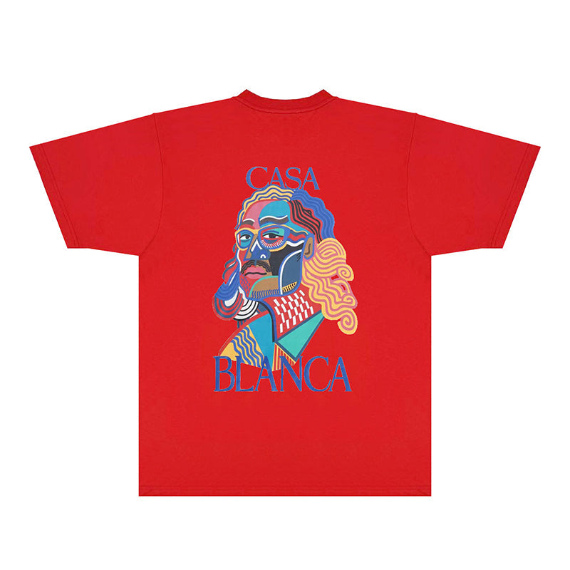 Casablanca T Shirts Fashion Print Street
