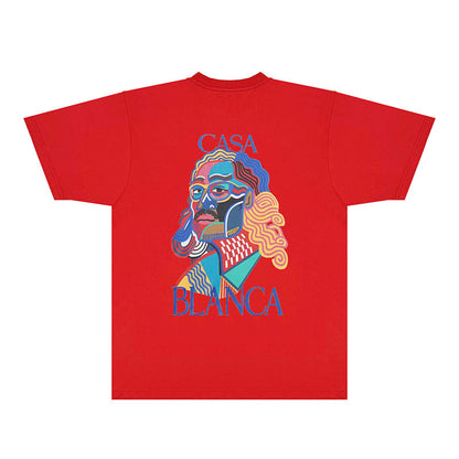 Casablanca T Shirts Fashion Print Street