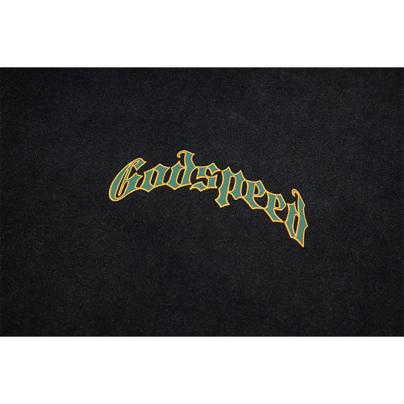 Godspeed T-Shirt Retro Fantasy Pattern