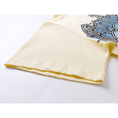Godspeed T-Shirt Retro Fantasy Pattern