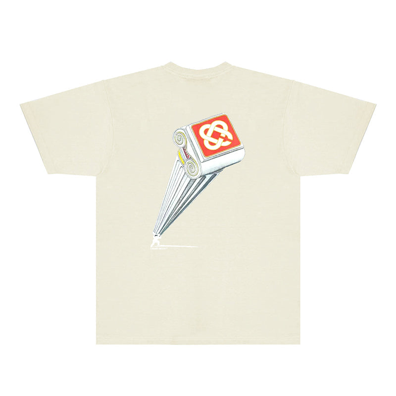 Casablanca T Shirts Fashion Print Street