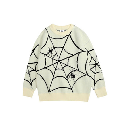 Women Sweater Knitted Couple Idle Style Pullover Sweater
