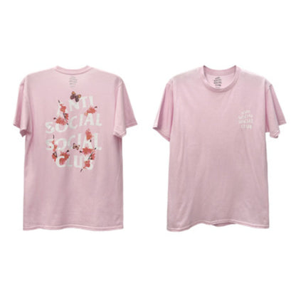 Anti Social Club T Shirt Men and Women Couple