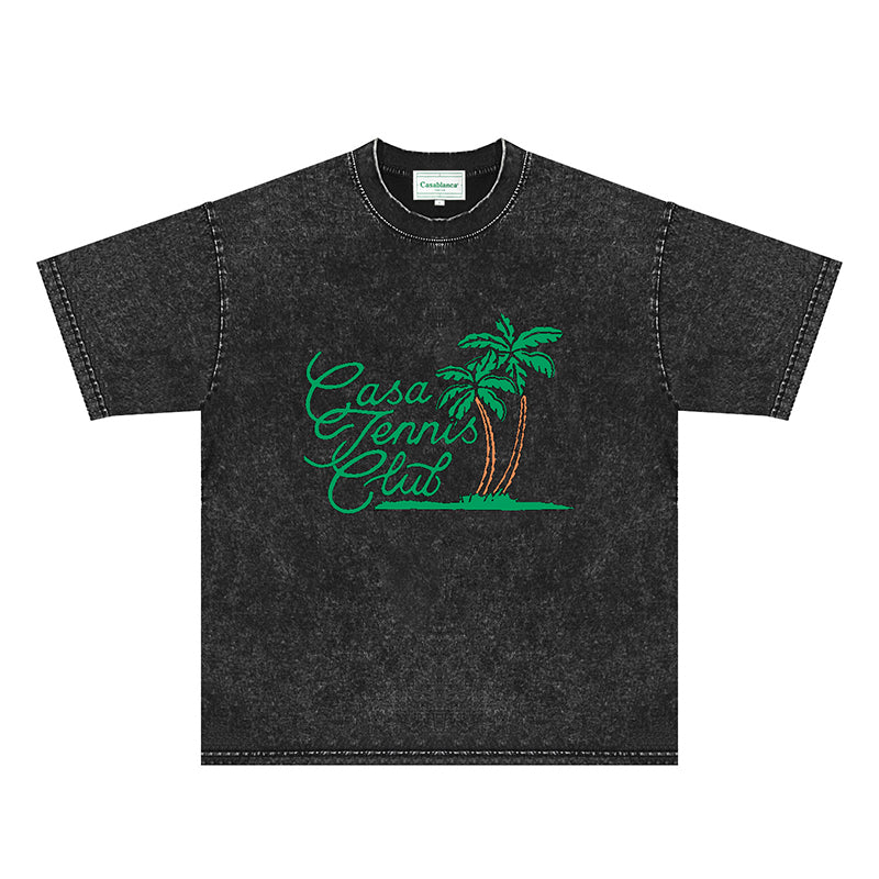 Casablanca Distressed T-Shirt