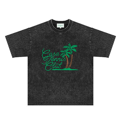 Casablanca Distressed T-Shirt