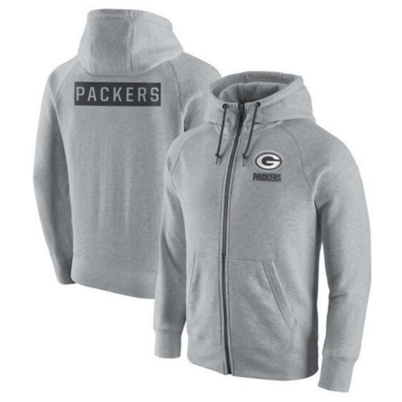 NFL Hoodie Cardigan Zip Hooded Sweater Men's Sports NFL Football