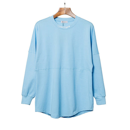 Palm Angels T Shirts Large Letter Printed Long Sleeve T-shirt Men and Women Loose