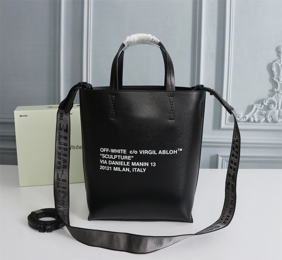 Off White Bag Casual Outdoor Convenient Tote Bag