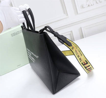 Off White Bag Casual Outdoor Convenient Tote Bag