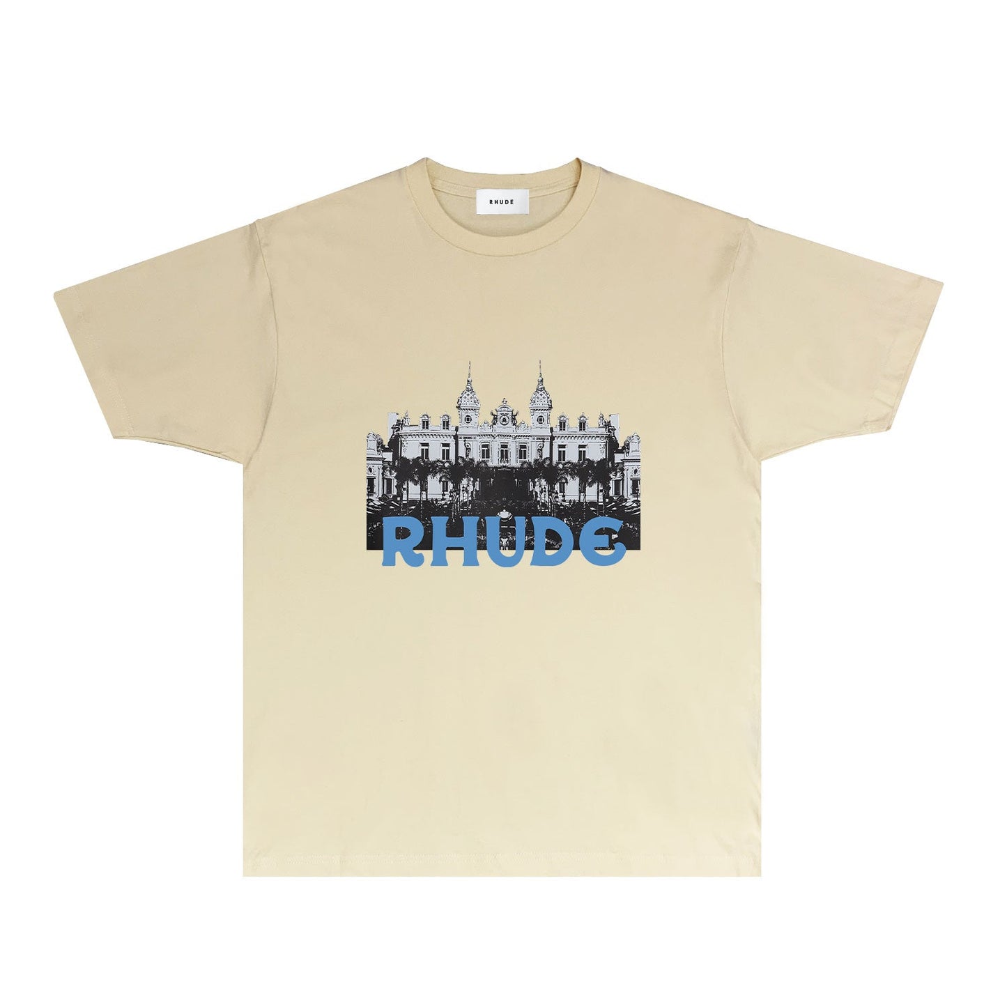 Rhude T Shirts Printed Trendy Pure Cotton