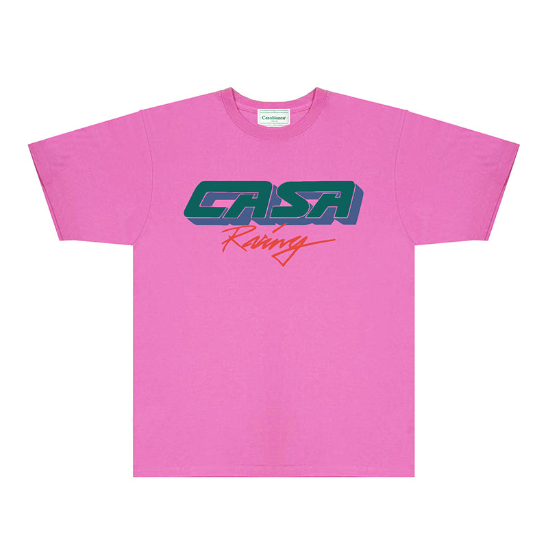 Casablanca T Shirts Fashion Print Street