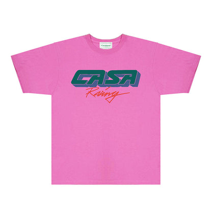 Casablanca T Shirts Fashion Print Street