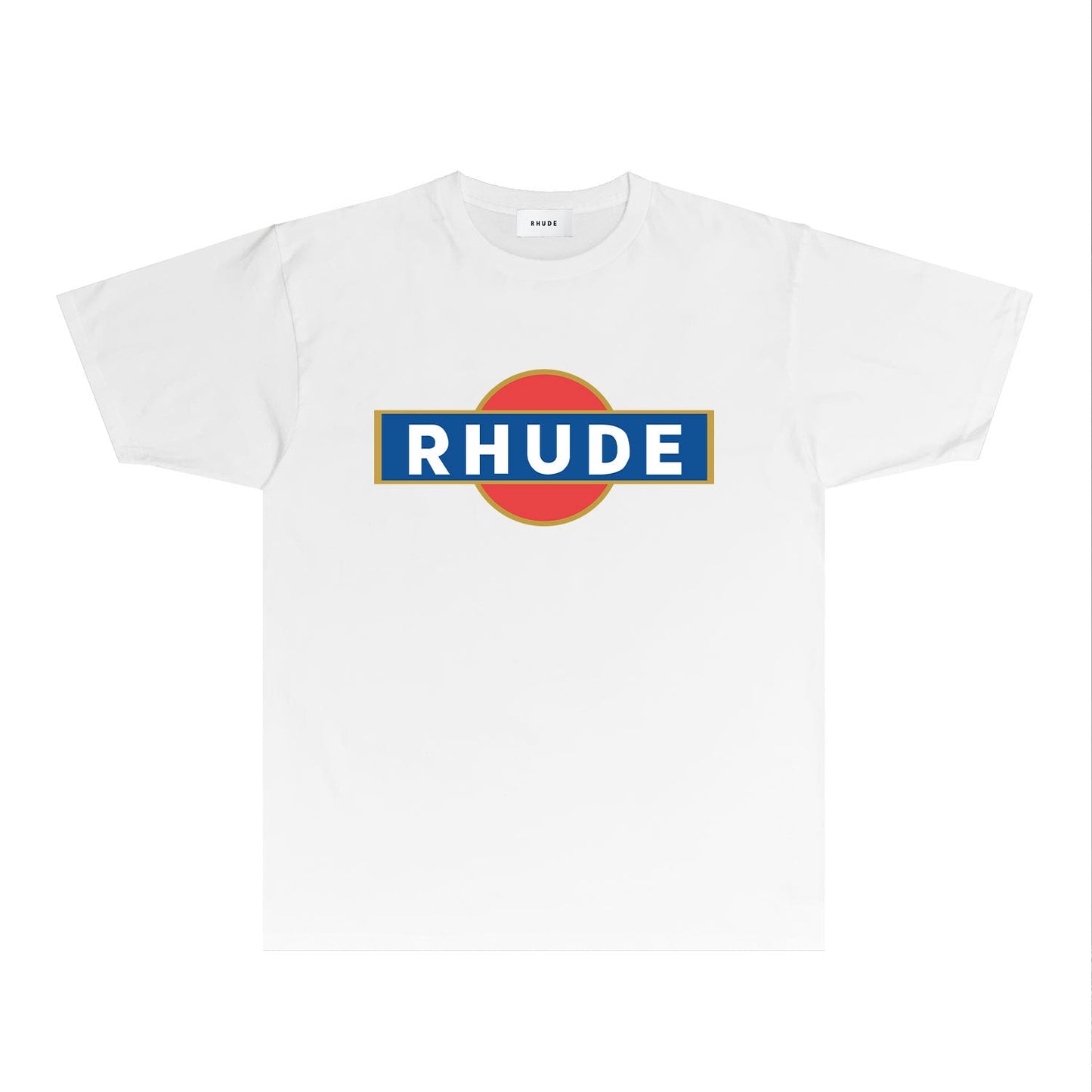 Rhude T Shirts Printed Trendy Pure Cotton