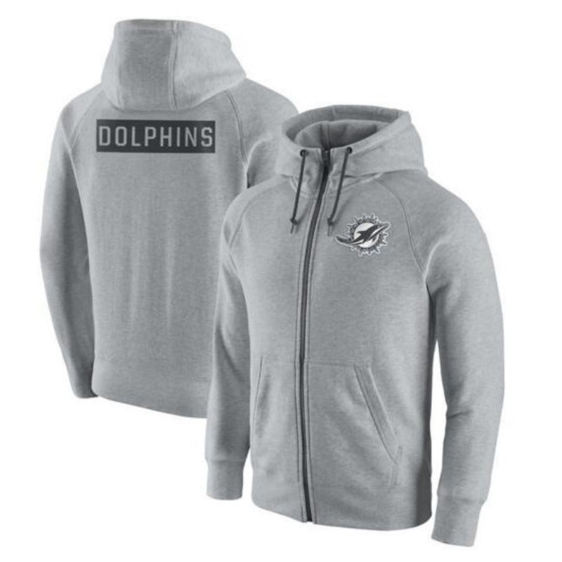 NFL Hoodie Cardigan Zip Hooded Sweater Men's Sports NFL Football