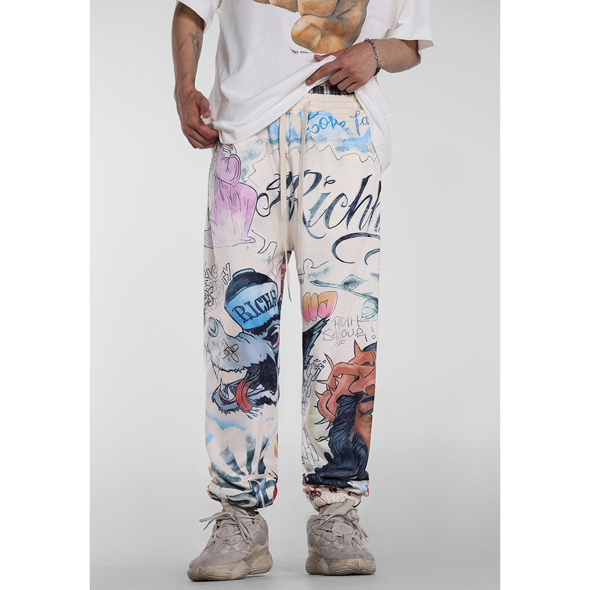 Unisex Pants Saint Michael Fashion Loose Pants