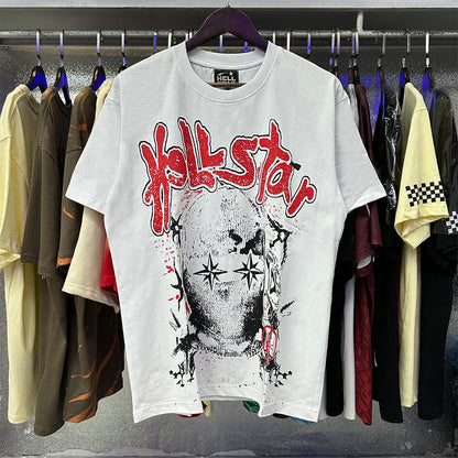Hellstar T Shirts Retro abstract print