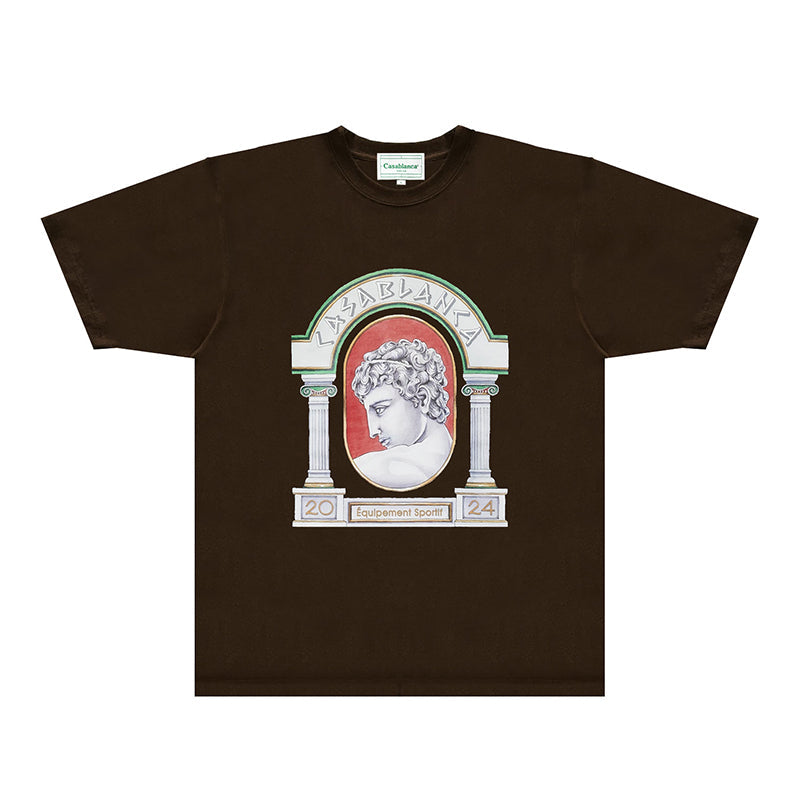 Casablanca T Shirts Fashion Print Street