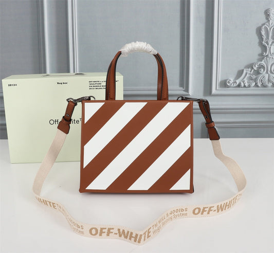 Off White Bag Casual Outdoor Convenient Tote Bag