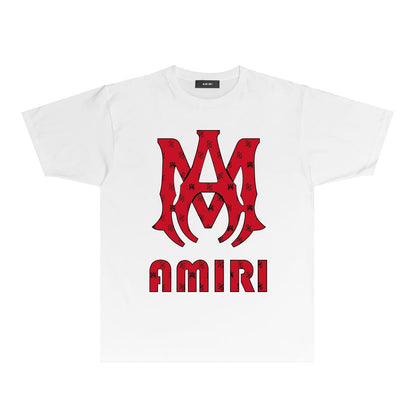Amiri T Shirts Printed Trendy Pure Cotton
