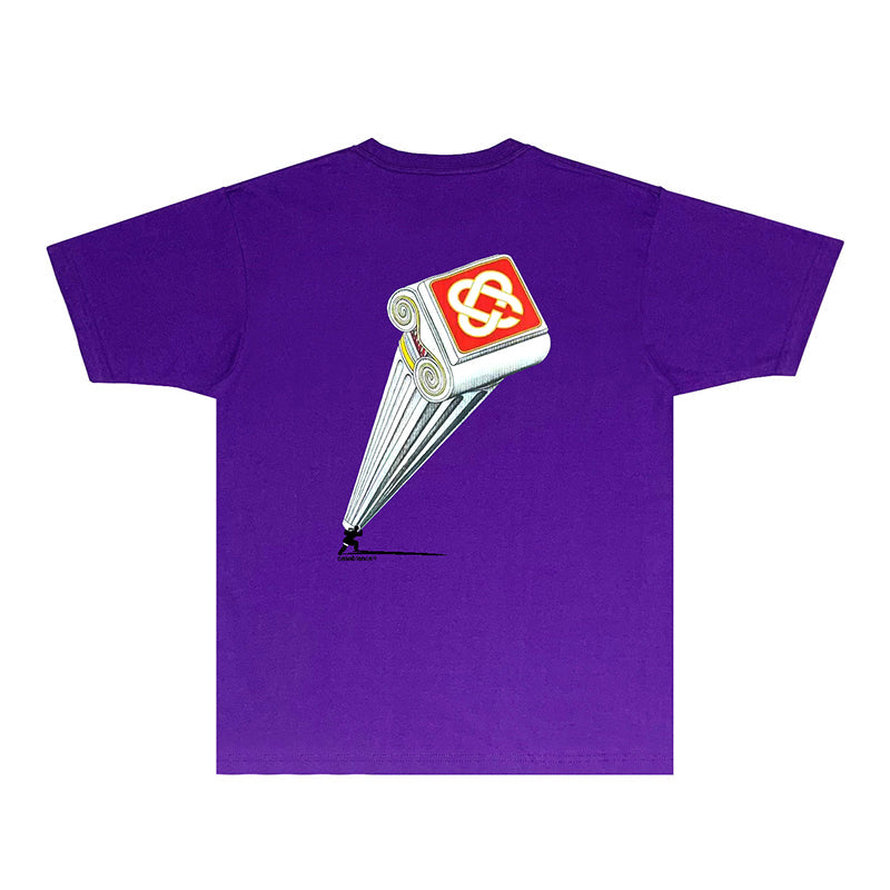 Casablanca T Shirts Fashion Print Street