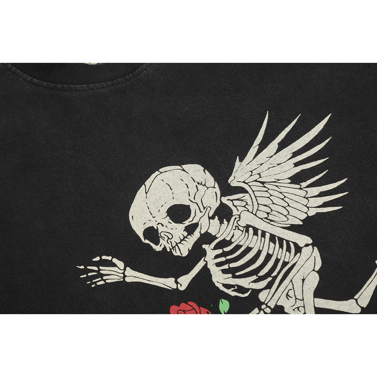 Unisex T-Shirts GALLERY DEPT Angel Skull T-Shirt