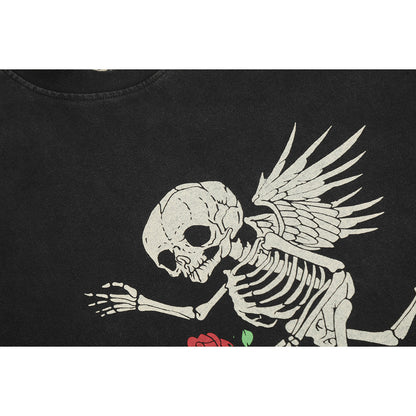 Unisex T-Shirts GALLERY DEPT Angel Skull T-Shirt