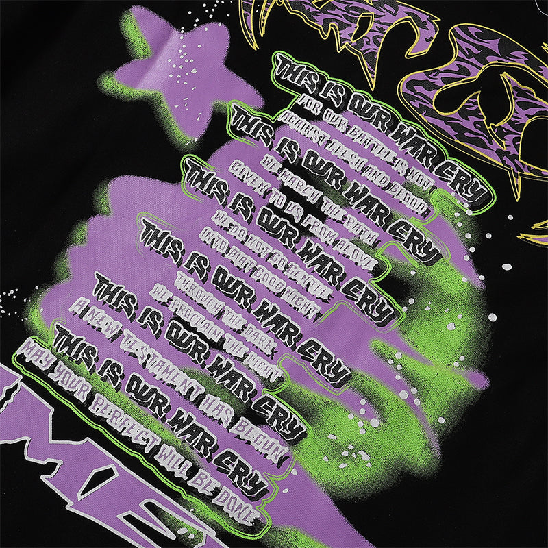 Hellstar T Shirts Retro abstract print