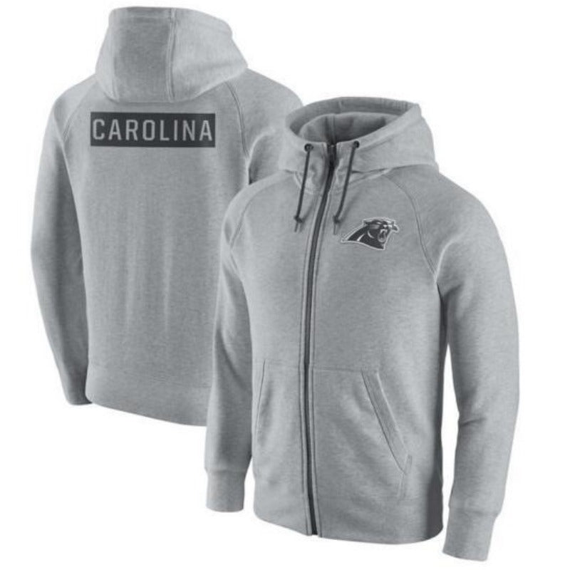 NFL Hoodie Cardigan Zip Hooded Sweater Men's Sports NFL Football