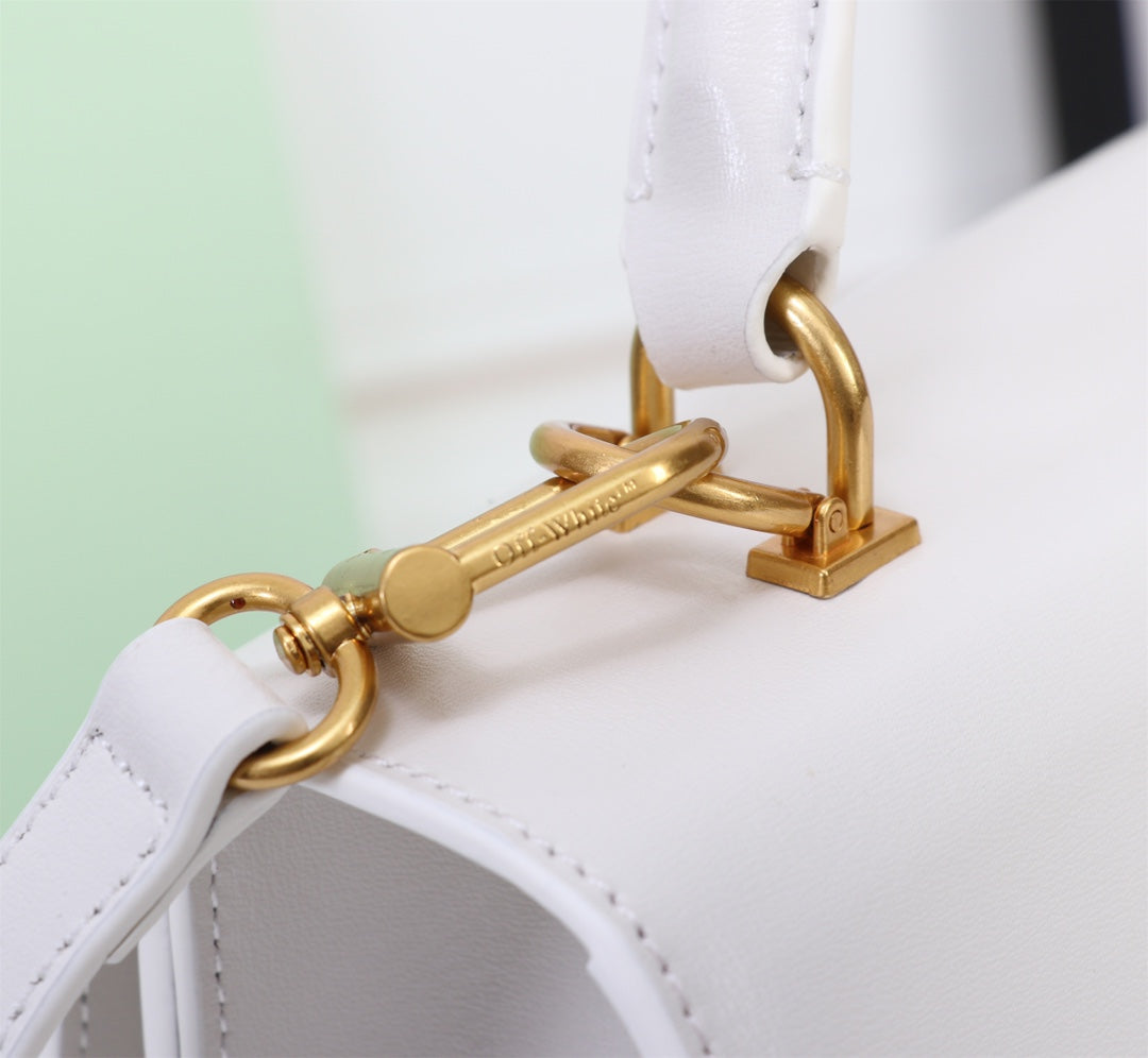 Off White Bag Casual Outdoor Convenient Tote Bag