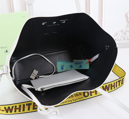 Off White Bag Casual Outdoor Convenient Tote Bag