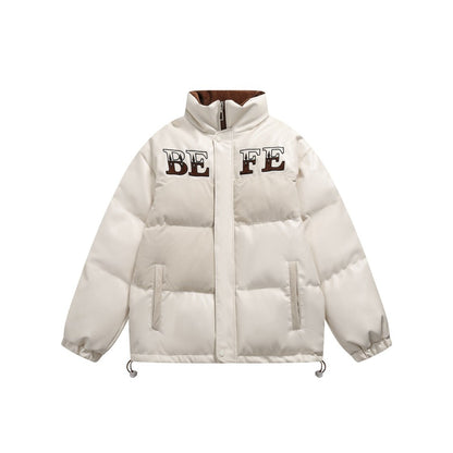 Unisex Coat Unisex Thickened Warm-Keeping Cotton Clothing