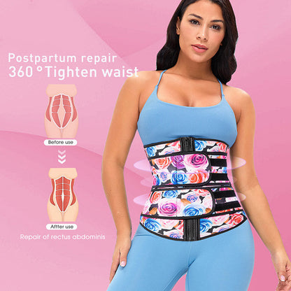 Neoprene Belly Contracting Postpartum Belly Contracting Women's Sports Fitness Waist Support Waistband Belt